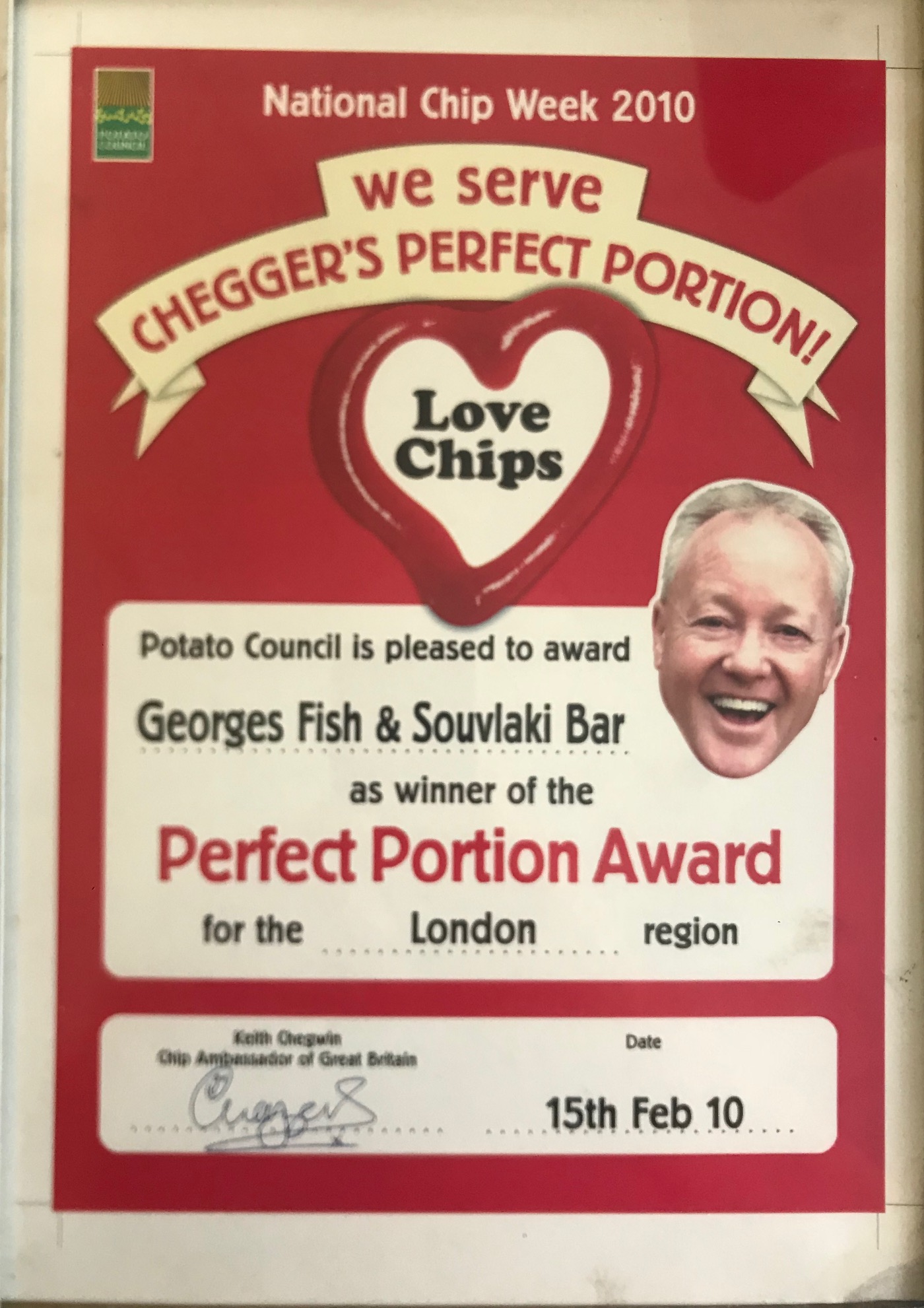 georges-fishbar-award-cheggers-2010